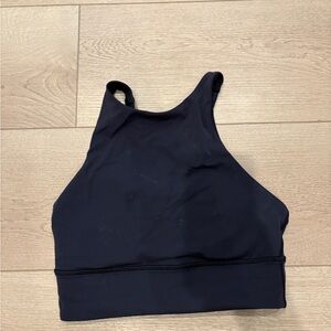Lululemon Black High-Neck Sports Bra